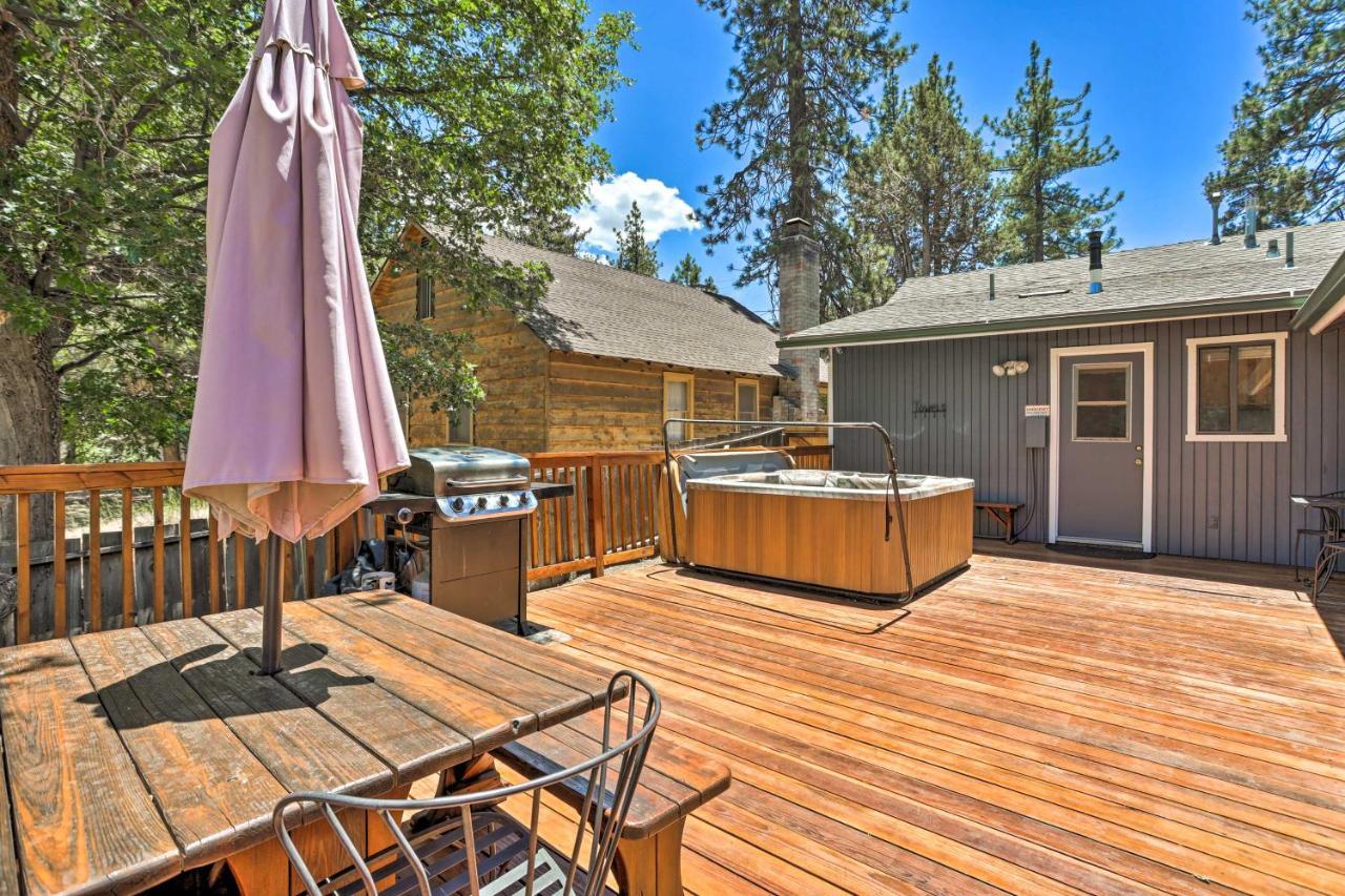Big Bear Cabin With Deck And Hot Tub, Near Resorts! Big Bear Lake Eksteriør bilde